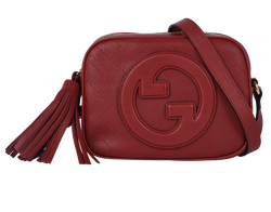 Blondie Camera Bag, Leather, Red, 742360 525040, B/DB, 4*